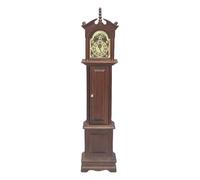 Miniature Dollhouses Model Nostalgic Grandfather Clock for Those Who Appreciate Retro Artistic Detail Miniature Scene Setting