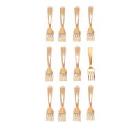 Miniature Dollhouses Spoon Fork 1/12 Scale Realistic Kitchen Accessories for Creative Play and Collectors Dollhouses Dining Set