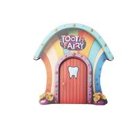 Miniature Door - 2D Fairy Garden Gnome Door, Cute Elf Tree Decoration, Durable Resin Resin, Weather Resistant Accessory, Magic for Suitcase, Patio, Lawn or Backyard Landscape Design