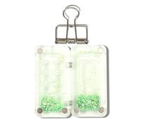 Miniature Drift Sand Art Palette Transparent Acrylic Portable Mixing Tray For Artists Students Travel Craft Outdoor Sketching Watercolor