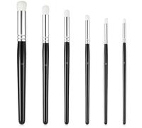 Miniature Dry Brush Set for Precise Detailing, 6 Sizes Professional Model Painting Brush Hobby Detail Paint Tools with Soft Bristles for Hobbyists, Miniatures, Acrylic, Oil, Watercolour