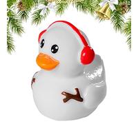 Miniature Ducks - Environmentally Friendly Resin Material, Christmas Miniature Duck Figures, Minuature, Small Animal Figures | Mini Resin Duck Figures for the Landscape of Desk Cake