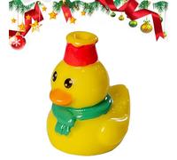 Miniature Ducks - Environmentally Friendly Resin Material, Christmas Miniature Duck Figures, Minuature, Small Animal Figures | Mini Resin Duck Figures for the Landscape of Desk Cake