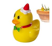 Miniature Ducks - Environmentally Friendly Resin Material, Christmas Miniature Duck Figures, Minuature, Small Animal Figures | Mini Resin Duck Figures for the Landscape of Desk Cake