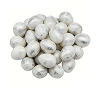 Miniature Easter Bird Eggs Decorative Imitation Eggs Artificial Speckled Craft Egg for Spring Festival Child Party Bag Home and Garden Decoration