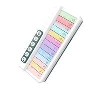 Miniature Electronic Keyboard with Colorful LED Display and Responsive Panel for Kids Early Music Education Toy Touch Panel Piano