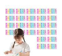 Miniature Erasers | Rubber School Supplies - Math Eraser Learn Addition Subtraction Multiplication Division | For Class Rewards and