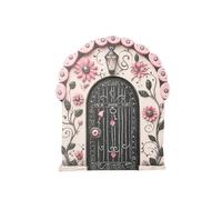 Miniature Fairy Door - Gnome Doorway for Doll Houses | Tree Stump Decor, Outdoor Door Decoration, Fantasy Garden Ornament, Whimsical Fairy Tree Entry for Yard, magecal Home Decoration