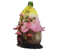 Miniature Fairy Garden Accessories,Wooden Fairy and House Statues,Fairy Garden Door for Tree,Small Landscape Decoration - Weatherproof Realistic Ornaments For Bedroom, Kids Room, Living Room