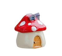 Miniature Fairy Garden Mushroom House Ornament Outdoor Decor Home Decoration Craft Decor Nice and Practical