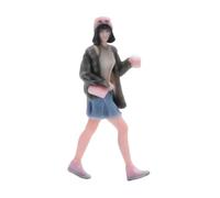 ＡＷＨＡＯ Miniature Female Figure in 1:64 Scale for Role-playing Games, Character Model for Micro And DIY Projects, Style B