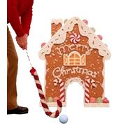 Miniature Festive Golf Activity Set, Small Party Gift | Compact Golf Activity Kit for Family and Parties | for Boys Girls Christmas Home Travel Schools Activity