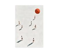 Miniature Figure Campaign Canvas Poster Bedroom Decor Landscape Office Room Decor Gift 16x24inch(40x60cm)