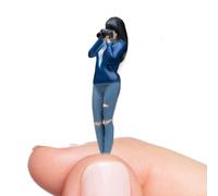 Miniature Figure Diorama Model | Simulation Toy Miniature Display Figurine,Collectible Diorama Figure Street People Model for Women, Men, Kids