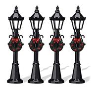 Miniature Figurine Resin Street Light Model Christmas Mini Street Light Model Street Light Model Miniature