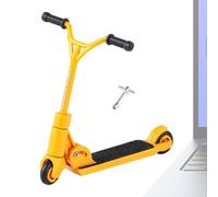 Miniature Finger Scooter | Foldable Realistic Companion | Push-Pull Sensory Mini Scooter,for Children Students Women Men Adults Commuting Travel Airplane Waiting Room
