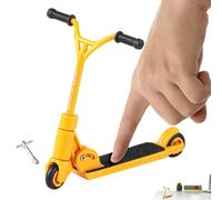 Miniature Finger Scooter - Realistic Foldable Anti-Stress Companion, Mini Sensory Push and Pull Scooter | for Travels Waiting Room