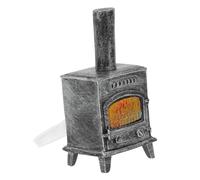 Miniature Fireplace Model Realistic Resin Dollhouse Decor for Holiday DIY Adorn Your Mini House with Elegant Accessories for Sharing Fun with Friends