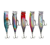 Miniature Fishing Baits Realistic Eye Internal Makers Effective for Freshwater Saltwater Bass Perch Fishing Lures Hook Lures Steel Beads Sound