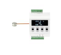 Miniature Flat Load Cell Tension Transmitter RS485 Output/Analog Output 6 Digit Display Instrumentation(0-5KG(Analog Output))