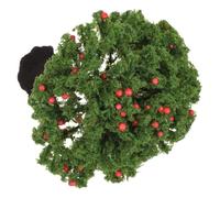 Miniature Fruit Tree Diorama Model 8inch with Sturdy Base