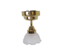 Miniature Furniture LED Lamp Ceiling Light Toy Decorations Miniature Furniture Kids Favor LED Light Lighting