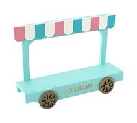 Miniature Furniture Toy Wood Ice Cream Van Doll House Life Scene Accessories