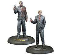 Miniature Game Resina DC Comics Superhero (The White Knight & Two Face)