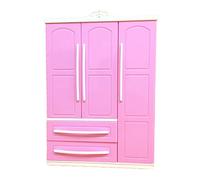 Miniature Girl Modern Wardrobe Toy For 6-8Year Old Kids Training Improve Intelligence Supply Dollhouses Furniture