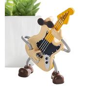Miniature Guitar - Guitar | Decorations for Musical Instruments Melody and Art Meet the Figure Mini Gùitar for Bookcase, Living Room, TV Stand, Boys, Girls, Students, Amant