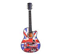Miniature Guitar Replica - Abbey Road ' Beatles ' Tribute