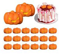 Miniature Halloween for Crafts, Small Halloween, Pack of 20 Resin Figures - Halloween Ornaments, Fun Decoration for Indoor and Outdoor Use