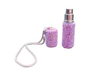 Miniature Hanging Apothecary - Glass Oil Vial, Refillable Aromatherapy Charm, Aesthetic Mirror Accessory, Commute Gear | Elegant Ornament Tool, Great For On-The-Go Freshness