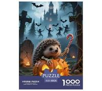 Miniature Hedgehog 1000 Piece Jigsaw Puzzle Educational Games Creative Jigsaw Puzzle Unique Challenge Game for Adults And Kids 38x26cm/1000pcs