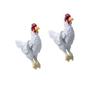 Miniature Hen Shaped Studs Earrings Lightweight Wear Resistant Metal Ear Pendant Accessories For Girls Cartoon Chicken Earrings