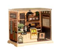 Miniature Home Kit, Mini House Construction Kit | Educational Set for Teen Cafeteria Kitchen Display Desk