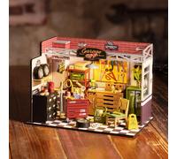 Miniature House Garage Workshop Model Kit