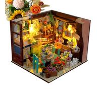 Miniature House Kit, DIY Tiny Craft Building Toy Set