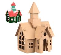 Miniature House Kit - Paper | Cottage Model Kit | DIY Craft Kits For Building Tiny Houses And Decorative Models | Creative Hobby Project For Kids Teens And Adults