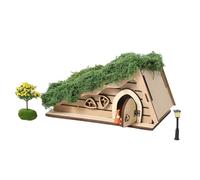 Miniature House Kit Wood Building Craft Set