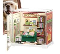 Miniature House Kits for Adults, House Kit - Model House Kit,Miniature House Kit with Furniture and Accessories, House Building Set, Crafts for Adults in the