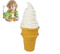 Miniature Ice Cream Cone Models - Decoration Tiny Ice Creams , Realistic Display Cream Cones | Cute and Fun Decoration Tool for Dessert Shops, Stores, and Home