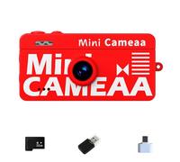 Miniature Keychain Camcorder Digital Camera Functional Mode for Family Gatherings Creative Projects Thumb Button