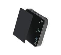 Miniature Kitchen Scale with 10 Hour Battery Lifespans 4 Measurement Mode Glass Fronts for Baking Flows Rate Timers Coffee Accessories