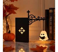 Miniature Library Lantern Decorative Bookshelf Hanging Lamp, Mini Shelf Light & Bookcase Ornament