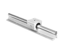 Miniature Linear Motion Guide 1pcs SBR10/12/13/16/20/25/30/35/40/50 Linear Aluminum Support Cylindrical Guide Rail Without Sliders(SBR30x500mm)
