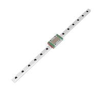 Miniature Linear Rail Guide MGN12H 350mm | 4 - Point Engagement for Smooth Accurate Movement | 12mm Wide Slider Block for 3D Printer/CNC/Automation Equipment