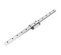 Miniature Linear Rail Guide12mm Width Slide Block Small Lightweight High Accuracy Automatic Equipment Precision Measurement Bearing Steel (Mingzhecq105ut7ov-02)
