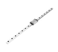 Miniature Linear Rail Guide12mm Width Slide Block Small Lightweight High Accuracy Automatic Equipment Precision Measurement Bearing Steel (Mingzhecq105ut7ov-04)