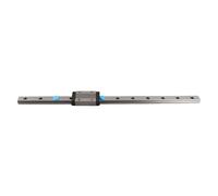 Miniature Linear Slide Rail Guide Block Set, Linear Guide Rail with High Accuracy, Smooth Gliding Metal Slide for Automation Equipment, 250mm to 550mm Length Options (300mm)